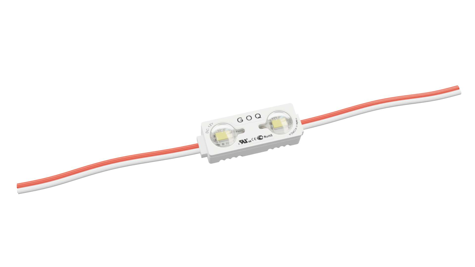 LED Modul GOQ SAMSUNG 2xLED 150 Grad kalt weiß Mini 10cm