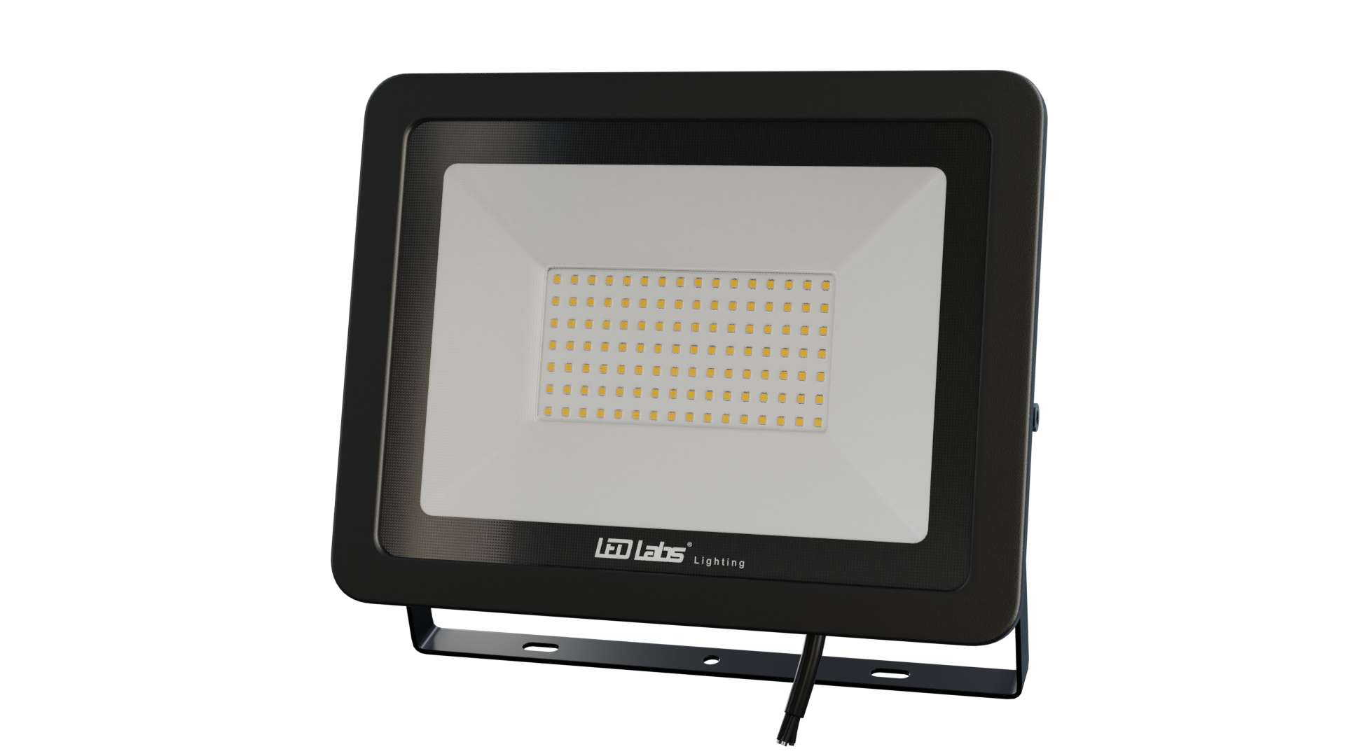 LED Flutlicht DRAGO 3Y 100W Neutralweiß SMD IP65 SLIM, schwarz