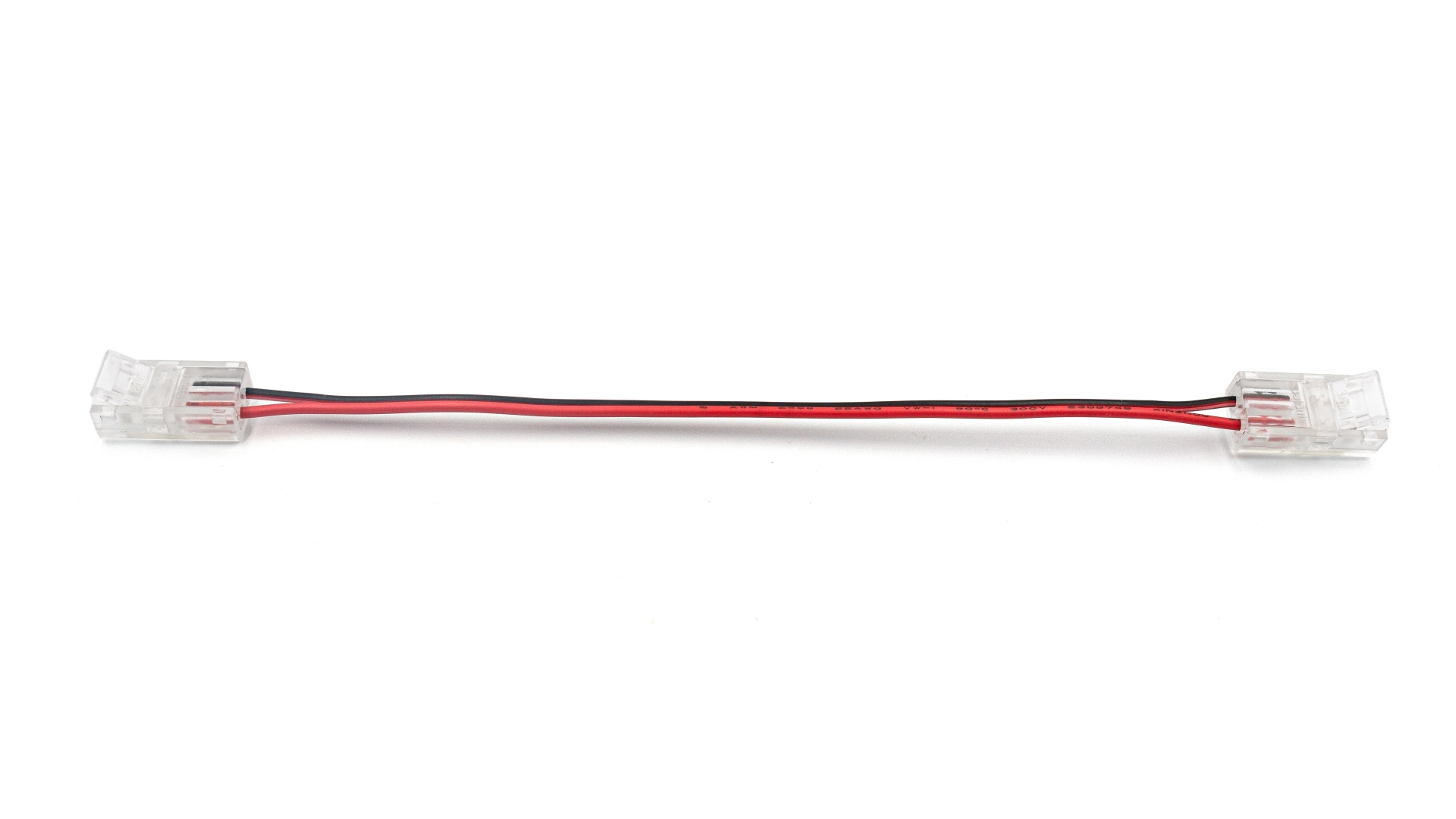2-seitiger LED PRO C 2PIN 8mm Stecker mit Kabel