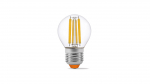 LED-Quelle E27 6W G45 Filament Neutral weiß
