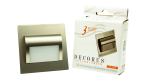 LED-Treppenleuchte 12V DECORUS Neutral, Satin