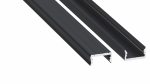 Lumines Profil Typ atom Rock Anthracite, lackiert, 3 m