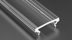 Abdeckung für Profil Lumines HIGH PMMA transparent 3 m