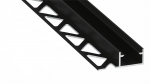Lumines Profil Typ FINO Schwarz, lackiert 1 m