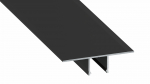 Lumines Profil Typ Falco Schwarz, lackiert, 2,02 m