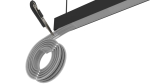 Mikroprismatische Abdeckung für lineare Leuchten ALDA 30 m MPRM+