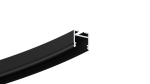 LUMINES RING Typ FLEXA D=950 mm schwarz lackiert