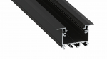 Lumines Profil Typ inTALIA Schwarz, lackiert, 3 m