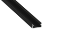 Lumines Profil Typ ONI Schwarz, eloxiert, 3 m