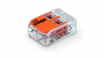 Installationsverbinder transparent WAGO 2x2,5