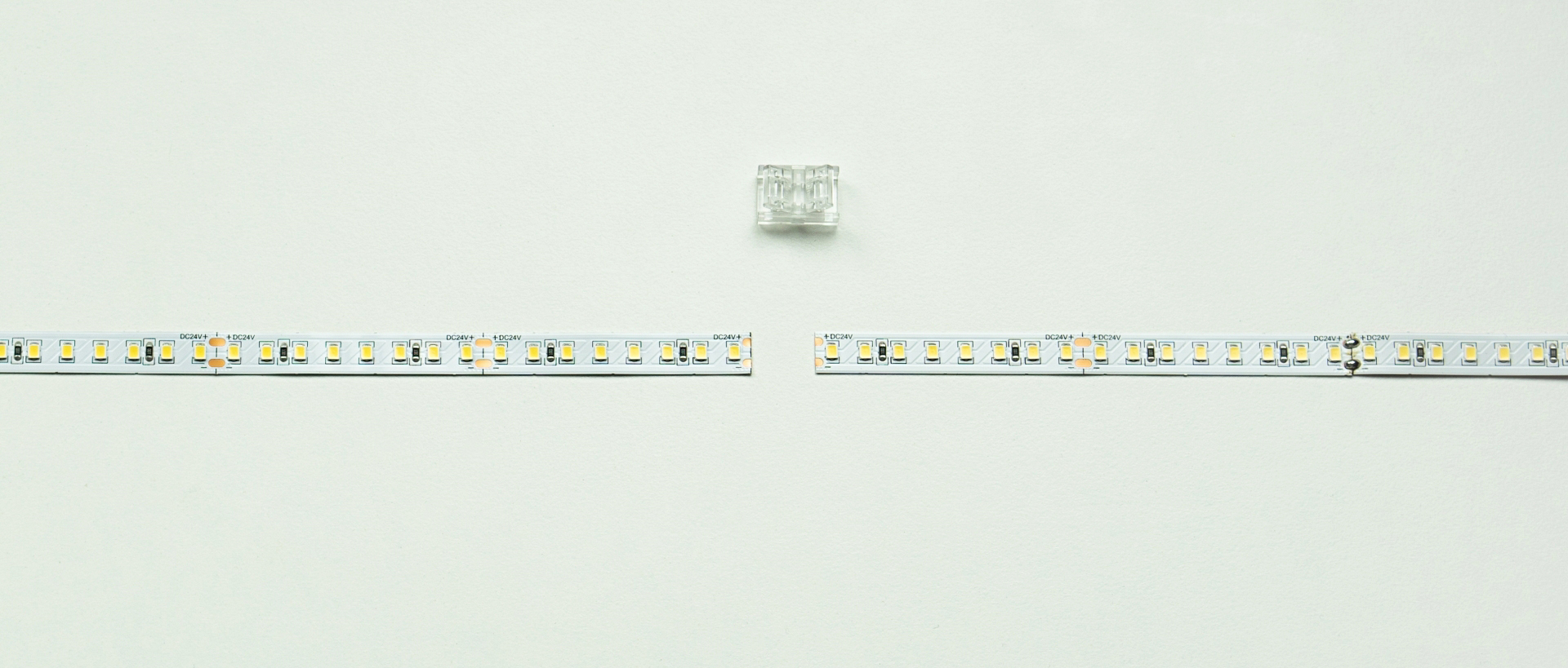 Anschlussdiagramm von LED-Streifen mit einseitigem Anschluss